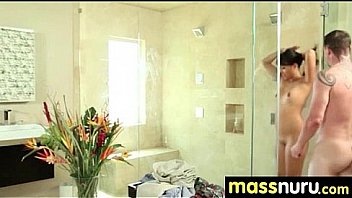 Slippery nuru massage for lucky dude 23