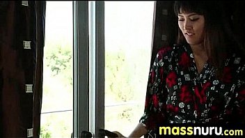 Slippery nuru massage for lucky dude 23