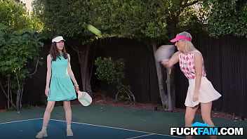 Our stepfamily labor day pickleball battle