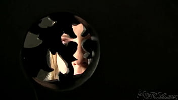 Busty blonde is sucking during confession