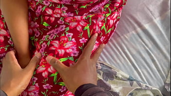 Her pink pussy ate by her new husband