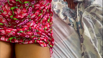 Her pink pussy ate by her new husband