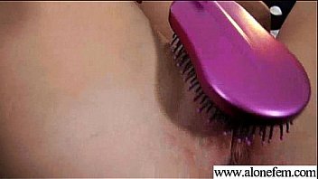 Horny and lonelt girl masturbate with stuffs lola clip 14