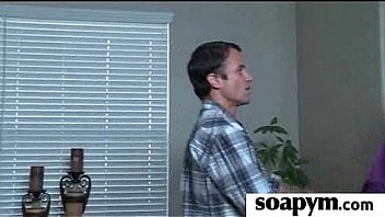 Masseuse shows her amazing body in a hot soapy massage 26