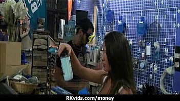 Sexy wild chick gets paid to fuck 14