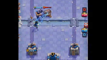 Cogida a un wey que no sabe jugar clash royale
