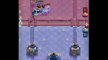 Cogida a un wey que no sabe jugar clash royale