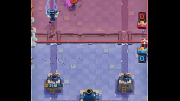 Cogida a un wey que no sabe jugar clash royale