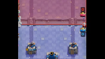 Cogida a un wey que no sabe jugar clash royale