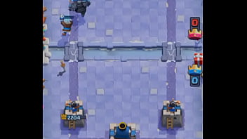 Cogida a un wey que no sabe jugar clash royale