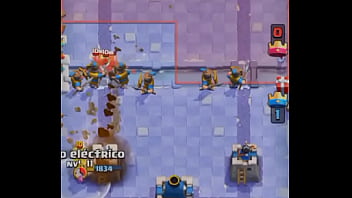 Cogida a un wey que no sabe jugar clash royale