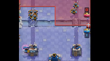 Cogida a un wey que no sabe jugar clash royale