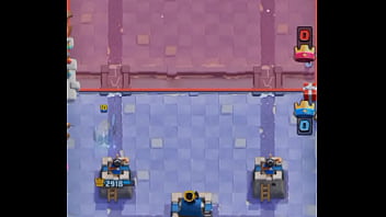 Cogida a un wey que no sabe jugar clash royale