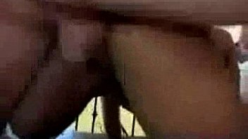 Ebony sucking white pants