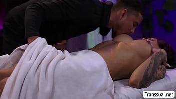 Its Time For A Full Body Rubdown This Is Epic Relaxation And Hot Sex Hot Ts Babe Eva Maxim Is Bringing The Heat thumbnail
