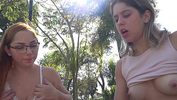 Hot sex between friends in the garden – natural vibe real bodies