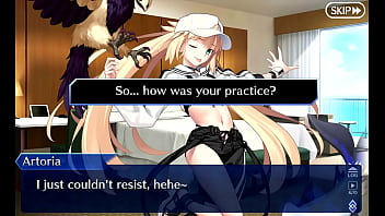 Summer artoria caster retelling you what happened last night