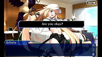 Summer artoria caster retelling you what happened last night