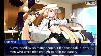 Summer artoria caster retelling you what happened last night