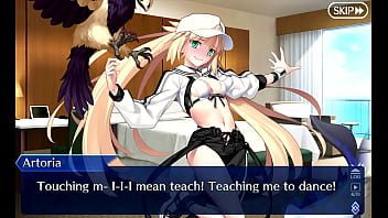 Summer artoria caster retelling you what happened last night