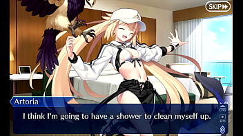 Summer artoria caster retelling you what happened last night