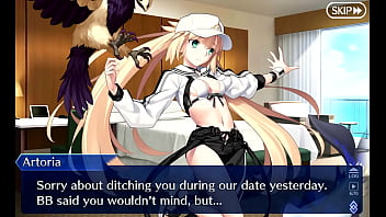 Summer artoria caster retelling you what happened last night