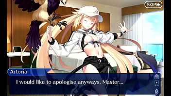Summer artoria caster retelling you what happened last night