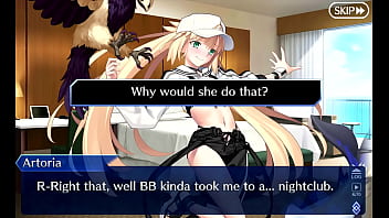 Summer artoria caster retelling you what happened last night