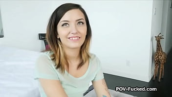 Kinky amateur spinner bends over for serious dicking