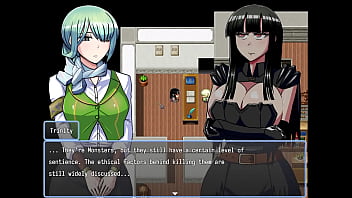 Letsplay porn game with monsters