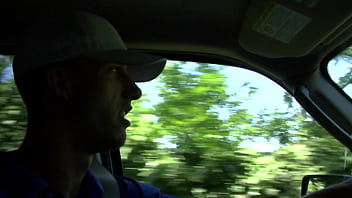 Haileey james is a short haired brunette wearing glasses that loves cock