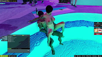 Amiguinha do jogo levando sem dó