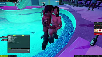 Amiguinha do jogo levando sem dó