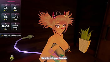 Hungarian vtuber on cam full body