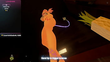 Hungarian vtuber on cam full body