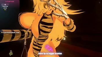 Hungarian vtuber on cam full body