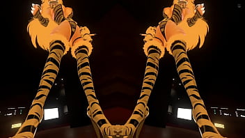 Hungarian vtuber on cam full body