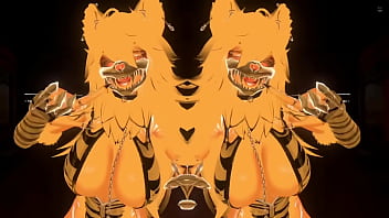 Hungarian vtuber on cam full body