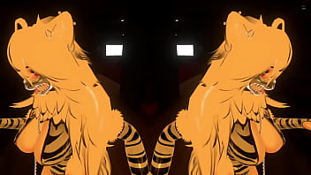 Hungarian vtuber on cam full body