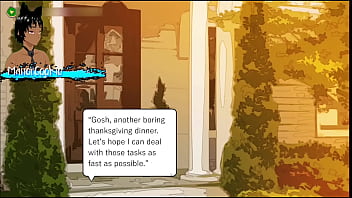 A plentiful thanksgiving being kind and helping out with thanksgiving and they give their thanks with blow jobs