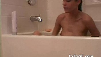 Beautiful teen with pretty little tits records herself taking a shower Beautiful teen with pretty little tits records herself taking a shower