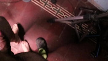 Foot massage and hard doggystyle penetration woth cumshot