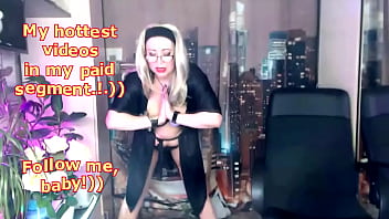 A cool mature bitch in handcuffs and clamps on her big nipples