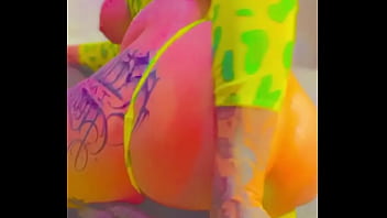 Pretty little fetish freak teacher fucks her ass for cam client