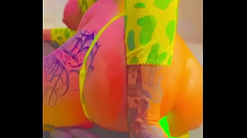 Pretty little fetish freak teacher fucks her ass for cam client