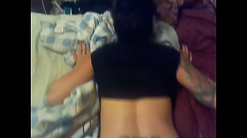 Prone tj hump cum on ass