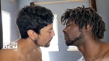 Interracial Bareback Rough Fuck And Mouth Breeding With Giant Bbc Cory Koons And Devin Trez thumbnail