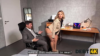 Debt4k karina king is fucking with a debt collector