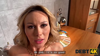 Debt4k karina king is fucking with a debt collector