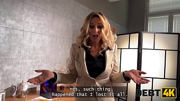 Debt4k karina king is fucking with a debt collector